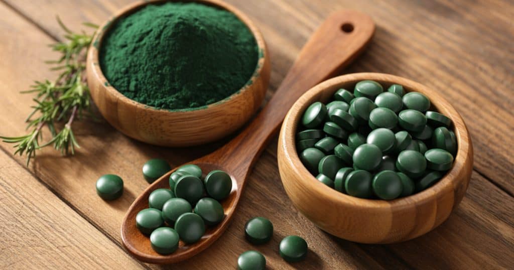 Spirulina Vitamines en Mineralen