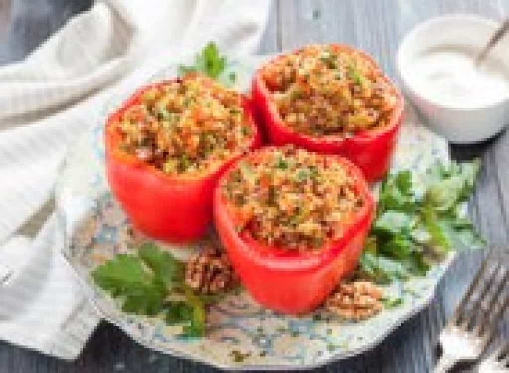 Quinoa met verse groenten